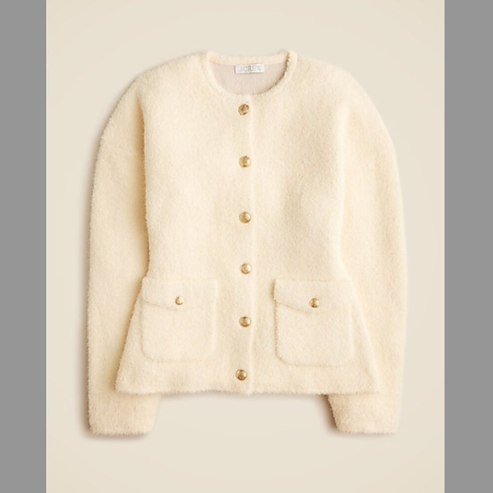J. Crew Cinched-waist Sweater-Jacket NWT